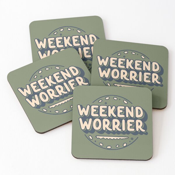 Item preview, Weekend Worrier designed and sold by goldentusk.