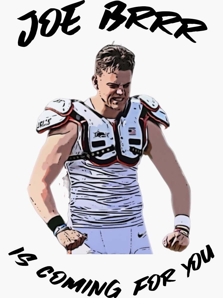 Joe Burrow Stickers Cincinnati Bengals Joe Brr Stickers Buy 