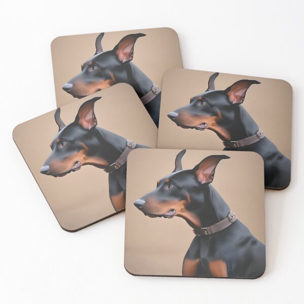 Item preview, Doberman de orejas naturales designed and sold by Xbox4life.