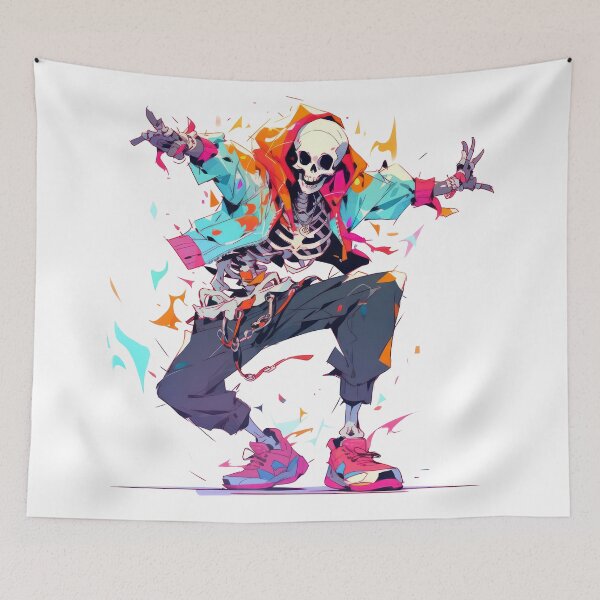 Item preview, Boney Boogie: Skeleton's Spectrum Shimmy designed and sold by KaleidoKiosk.