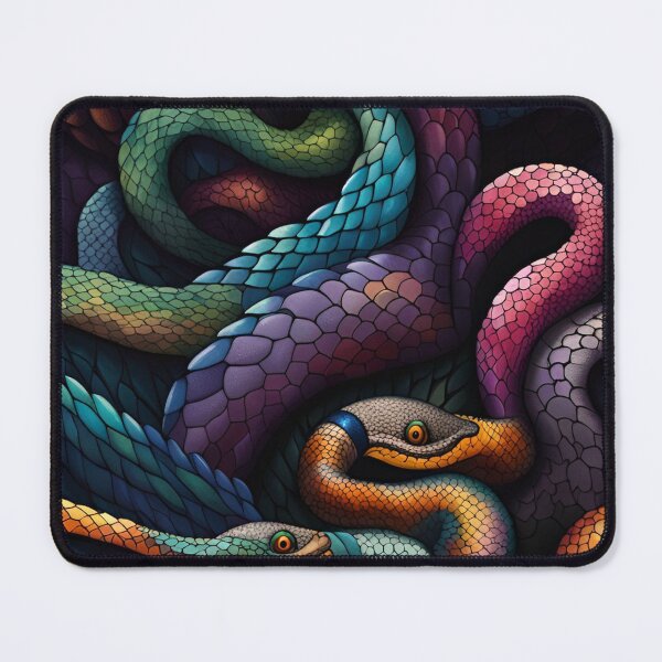 Item preview, Snakes of Color designed and sold by blackwhiteblue.