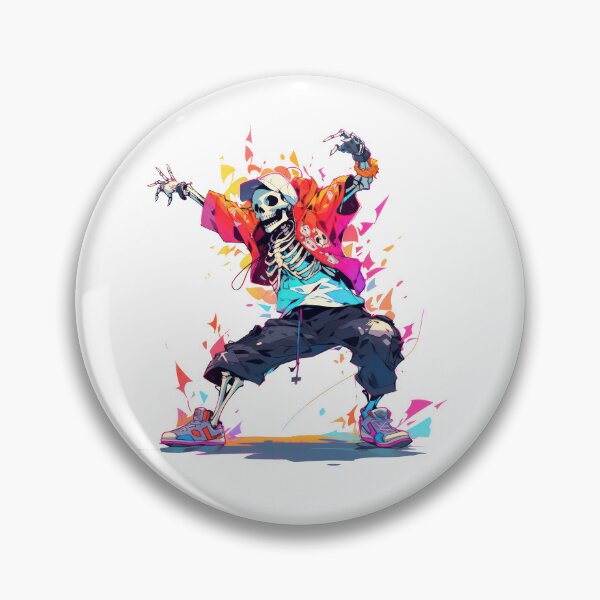 Item preview, Boney Boogie: Skeleton's Spectrum Shimmy designed and sold by KaleidoKiosk.