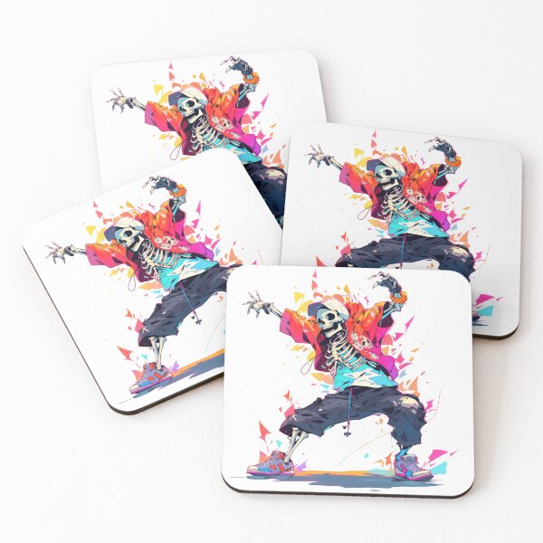 Item preview, Boney Boogie: Skeleton's Spectrum Shimmy designed and sold by KaleidoKiosk.