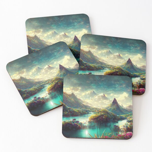 Item preview, Utopia 1 - a paradise landscape designed and sold by darkworldhumans.