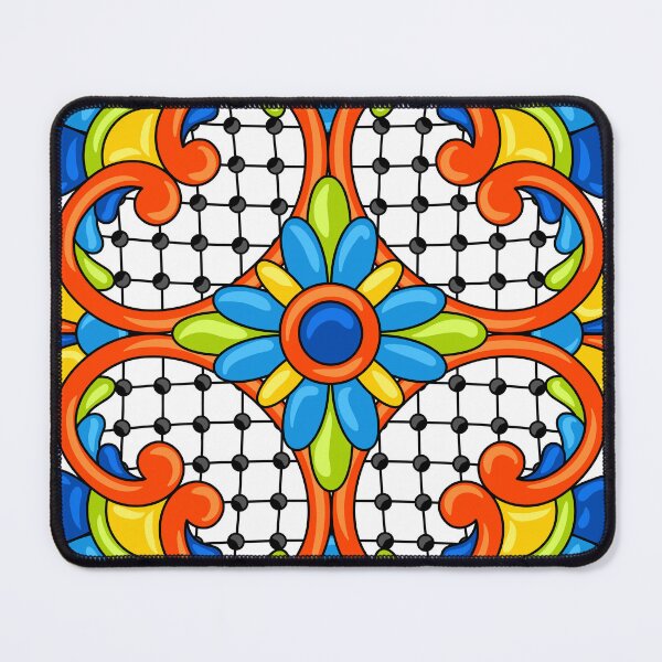 Item preview, Mexican Style Tile pattern 2: Mixed Print Magic designed and sold by Rebecca Turk.