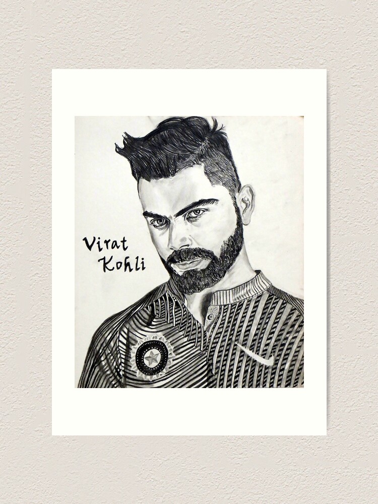 Virat Kohli Drawing Best - Drawing Skill