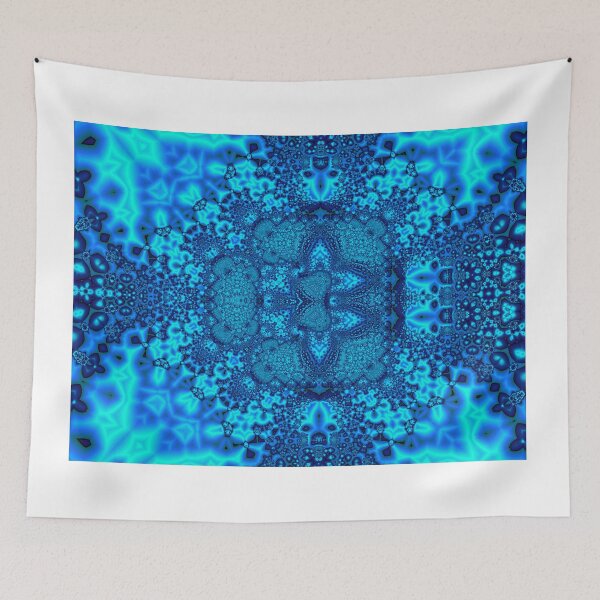 Item preview, Blue complex fractal 243 designed and sold by cofiant.