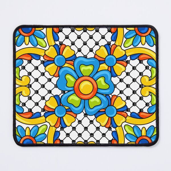 Item preview, Mexican Style Tile pattern 3: Mixed Print Magic designed and sold by Rebecca Turk.