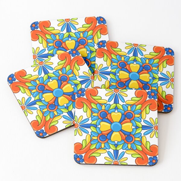 Item preview, Mexican Style Tile pattern 4: Mixed Print Magic designed and sold by Rebecca Turk.