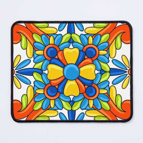 Item preview, Mexican Style Tile pattern 4: Mixed Print Magic designed and sold by Rebecca Turk.