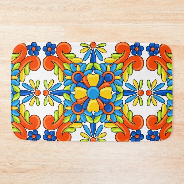 Item preview, Mexican Style Tile pattern 4: Mixed Print Magic designed and sold by Rebecca Turk.
