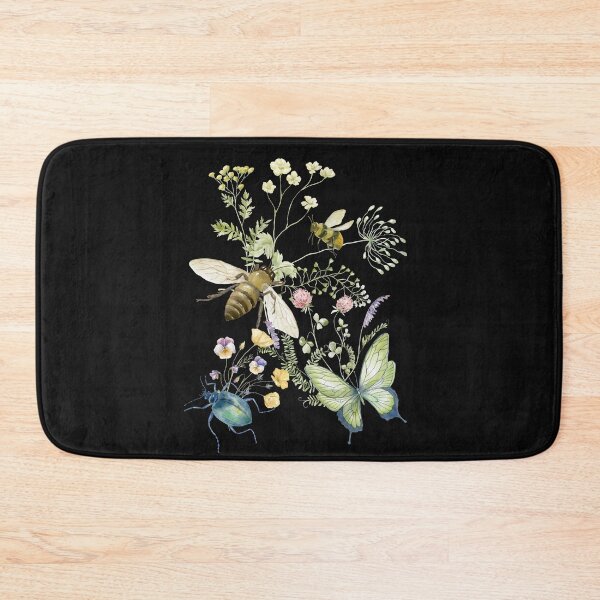 Item preview, Busy Bees Pollinating Colorful Design designed and sold by EarthArtDesigns.