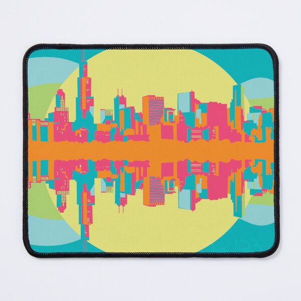Item preview, Summer Chicago Skyline designed and sold by murpthart.