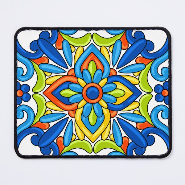 Item preview, Mexican Style Tile pattern 5: Mixed Print Magic designed and sold by Rebecca Turk.