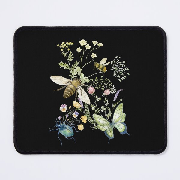 Item preview, Busy Bees Pollinating Colorful Design designed and sold by EarthArtDesigns.