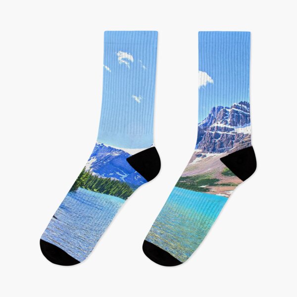 Item preview, WATERSCAPES #39 - Bow Lake in Banff National Park in Canada designed and sold by DEL-Productions.