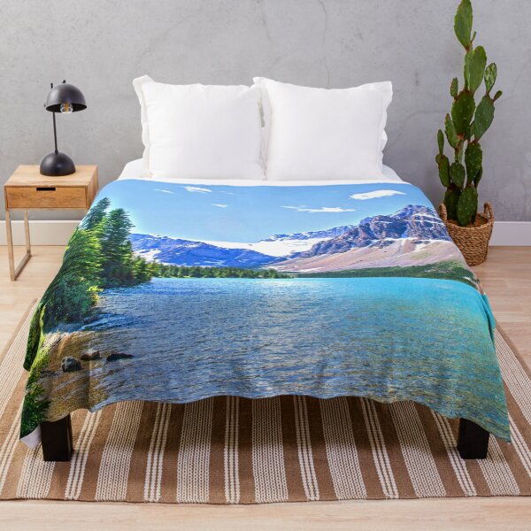 Item preview, WATERSCAPES #39 - Bow Lake in Banff National Park in Canada designed and sold by DEL-Productions.