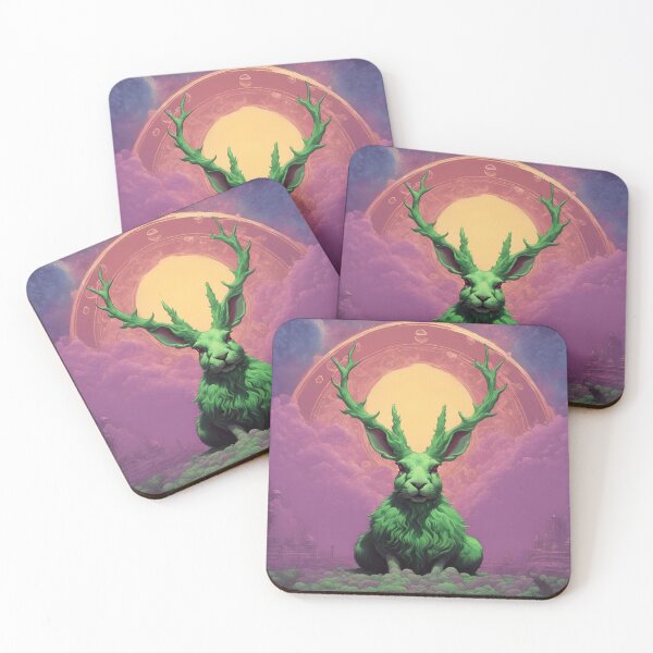 Item preview, Space Jackalope designed and sold by HabitableMoons.