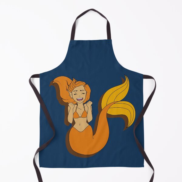 Item preview, Orange Mermaid designed and sold by AlwaysHollyJo.