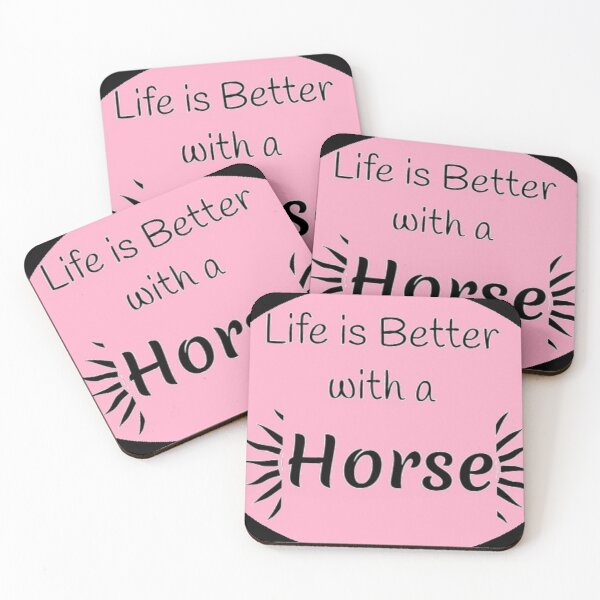 Item preview, Life is Better with a Horse designed and sold by MissLadyGraves.