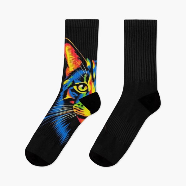 Item preview,  A Contemporary Cat, Whiskered Abstraction, Purrfectly Artsy, Gif designed and sold by Terry-Salsa.