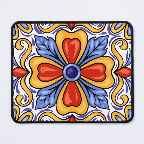 Item preview, Mexican Style Tile pattern 9: Mixed Print Magic designed and sold by Rebecca Turk.
