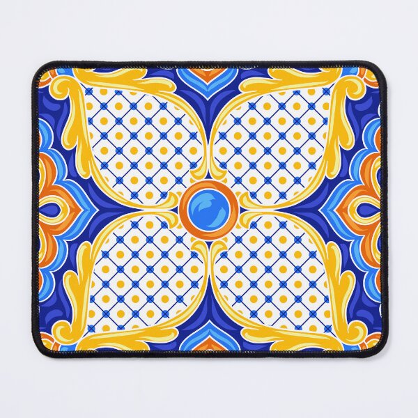 Item preview, Mexican Style Tile pattern 10: Mixed Print Magic designed and sold by Rebecca Turk.