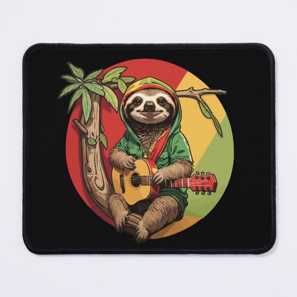 Item preview, Reggae Sloth designed and sold by reggaeartgifts.