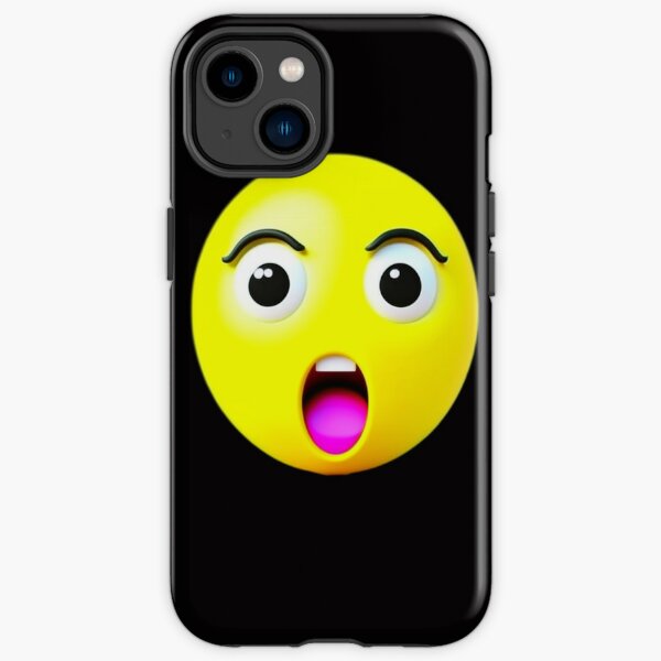 shocked face emoticon iphone
