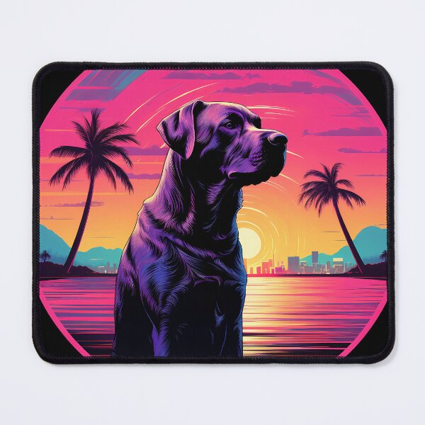 Item preview, Synthwave Dog designed and sold by meganohm.