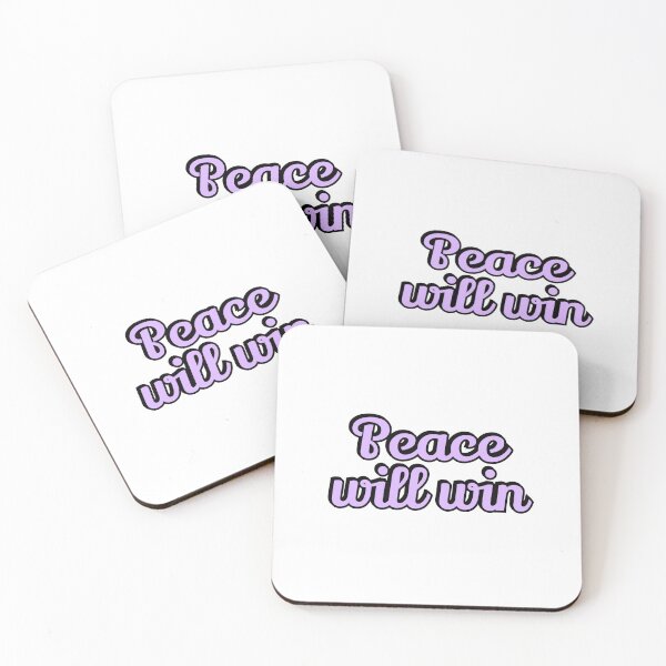 Item preview, Peace will win - International Day of Peace designed and sold by Inspirationmotivation.