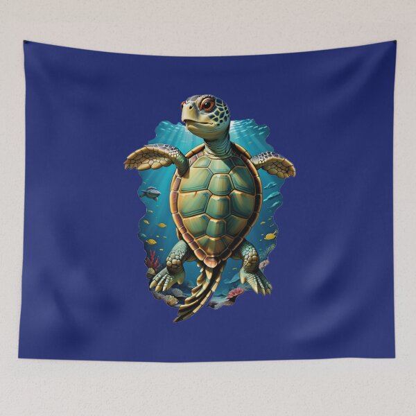 Item preview, Ocean Sea Turtle Swimming In The Sea designed and sold by Gilby-Designs.