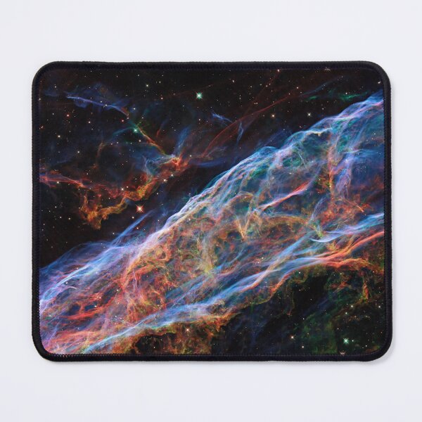 Item preview, Electric Filaments in the Western Veil Nebula in Cygnus via Hubble Telescope designed and sold by DEL-Productions.