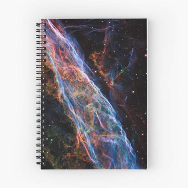 Item preview, Electric Filaments in the Western Veil Nebula in Cygnus via Hubble Telescope designed and sold by DEL-Productions.