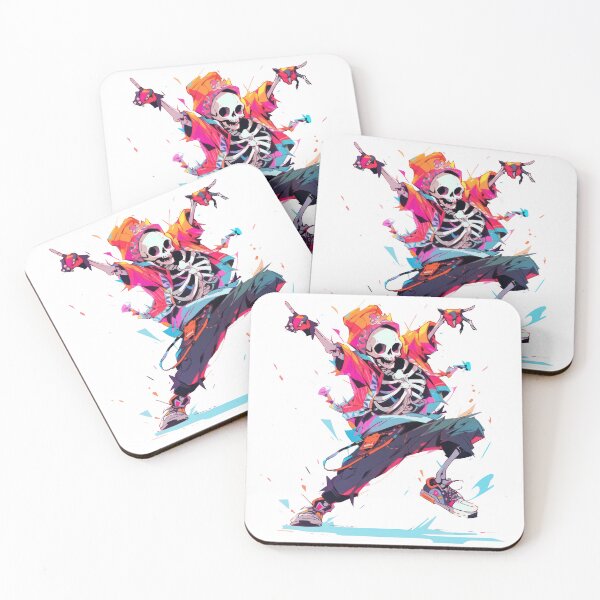 Item preview, Boney Boogie: Skeleton's Spectrum Shimmy designed and sold by KaleidoKiosk.