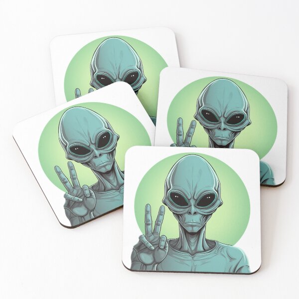 Item preview, Alien Comes In Peace designed and sold by RTFaulkner.
