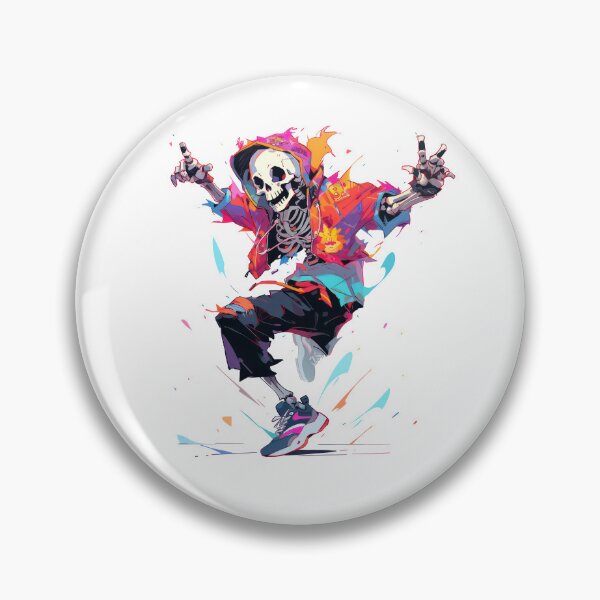 Item preview, Boney Boogie: Skeleton's Spectrum Shimmy designed and sold by KaleidoKiosk.