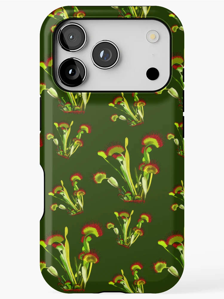 Thumbnail 1 of 4, iPhone Case, Venus flytrap pattern designed and sold by ComradeScar.