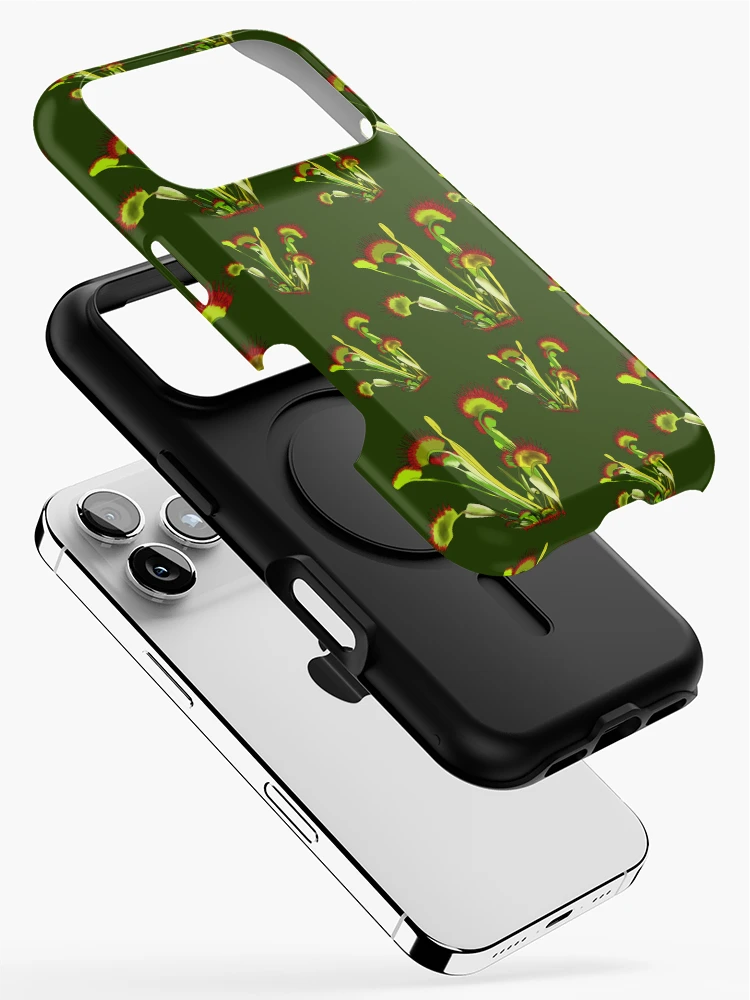 Thumbnail 2 of 4, iPhone Case, Venus flytrap pattern designed and sold by ComradeScar.
