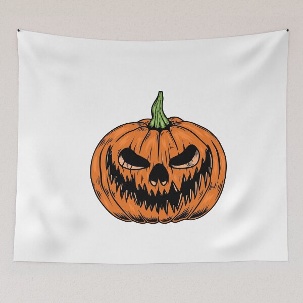 Item preview, Vintage Pompkin Scene Happy Halloween Classic Spooky  designed and sold by Martolina33.