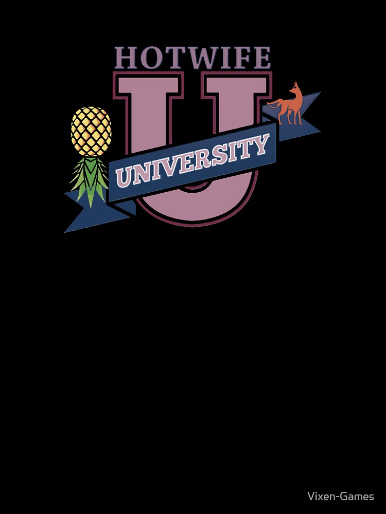 Thumbnail 7 of 7, Oversized T-Shirt, Hotwife University designed and sold by Vixen-Games.
