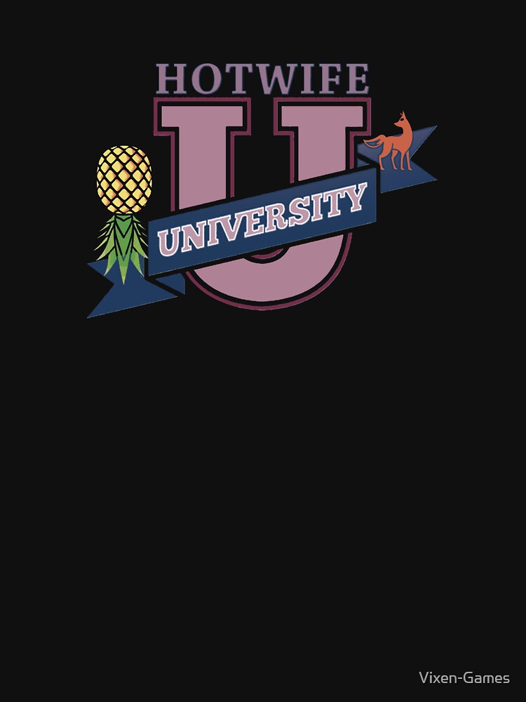Thumbnail 7 of 7, Active T-Shirt, Hotwife University designed and sold by Vixen-Games.