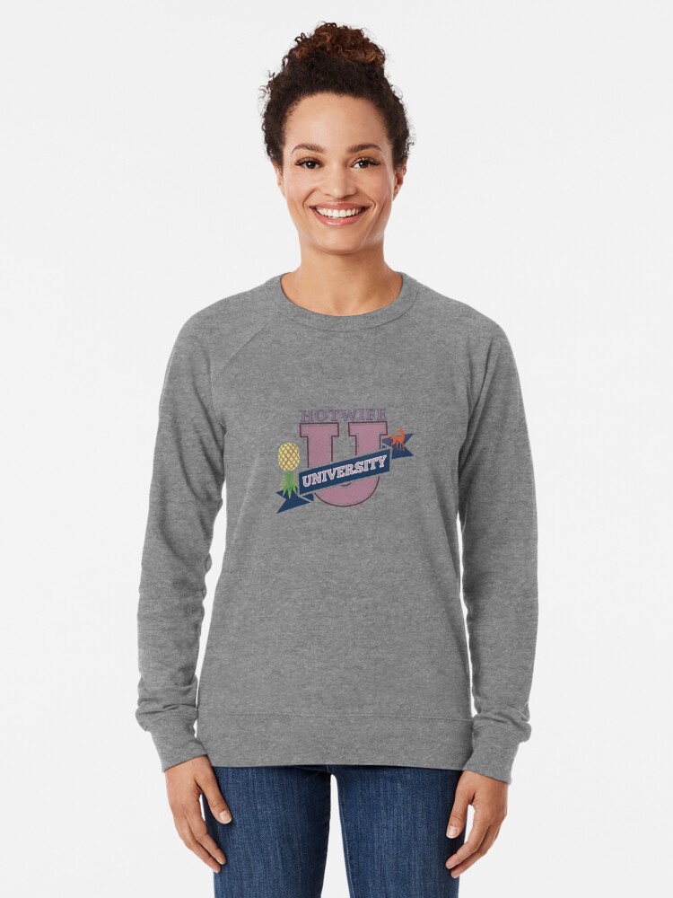 Thumbnail 2 of 5, Lightweight Sweatshirt, Hotwife University designed and sold by Vixen-Games.