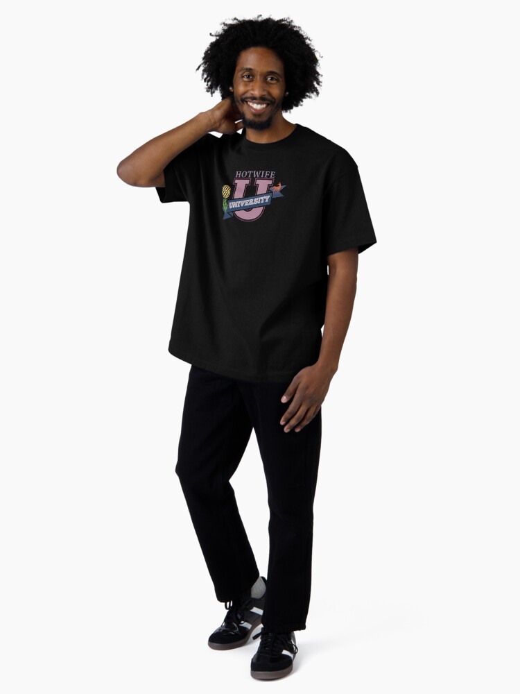 Thumbnail 4 of 7, Oversized T-Shirt, Hotwife University designed and sold by Vixen-Games.