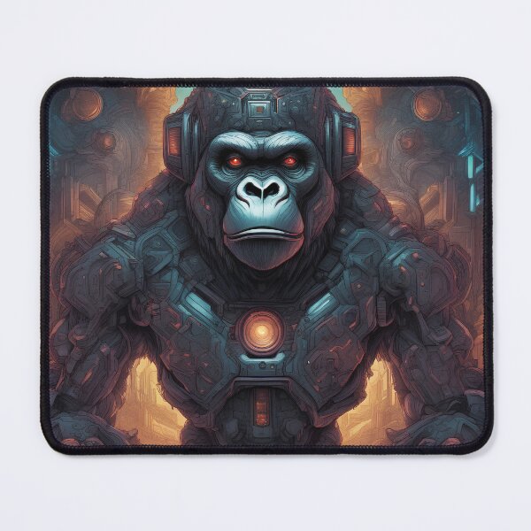 Item preview, Semi-realistic robot gorilla designed and sold by Maths-4-Nerds.