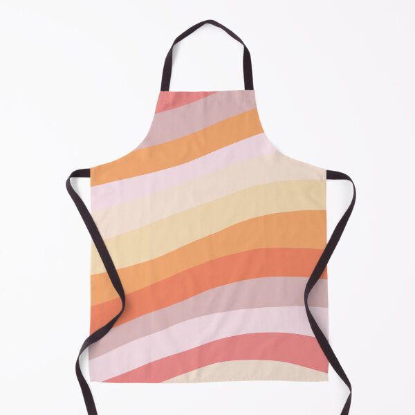 Item preview, Wavy Stripes Orange Yellow and Pink  designed and sold by zanydoodles.