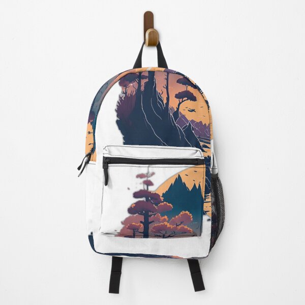 Item preview, Man fishing in kayak in a river at sunset designed and sold by DigitalEmporio.