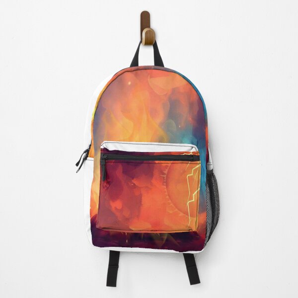 Item preview, GREAT autumn wood fire with moon on fireeee designed and sold by NERO gOVEDI.