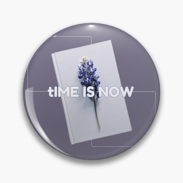 Item preview,  Time Is Now quote designed and sold by MintAccent.