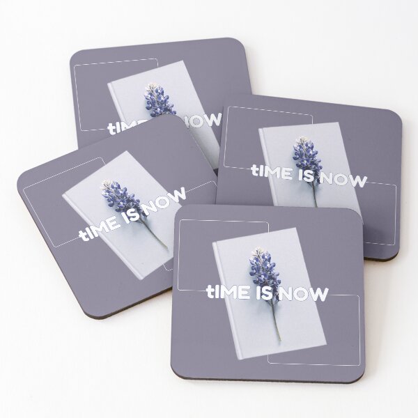 Item preview,  Time Is Now quote designed and sold by MintAccent.